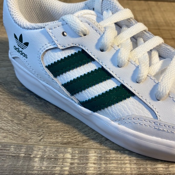 Adidas Hardcourt Low Infants ‘White Pine Green’ - Picture 6 of 6